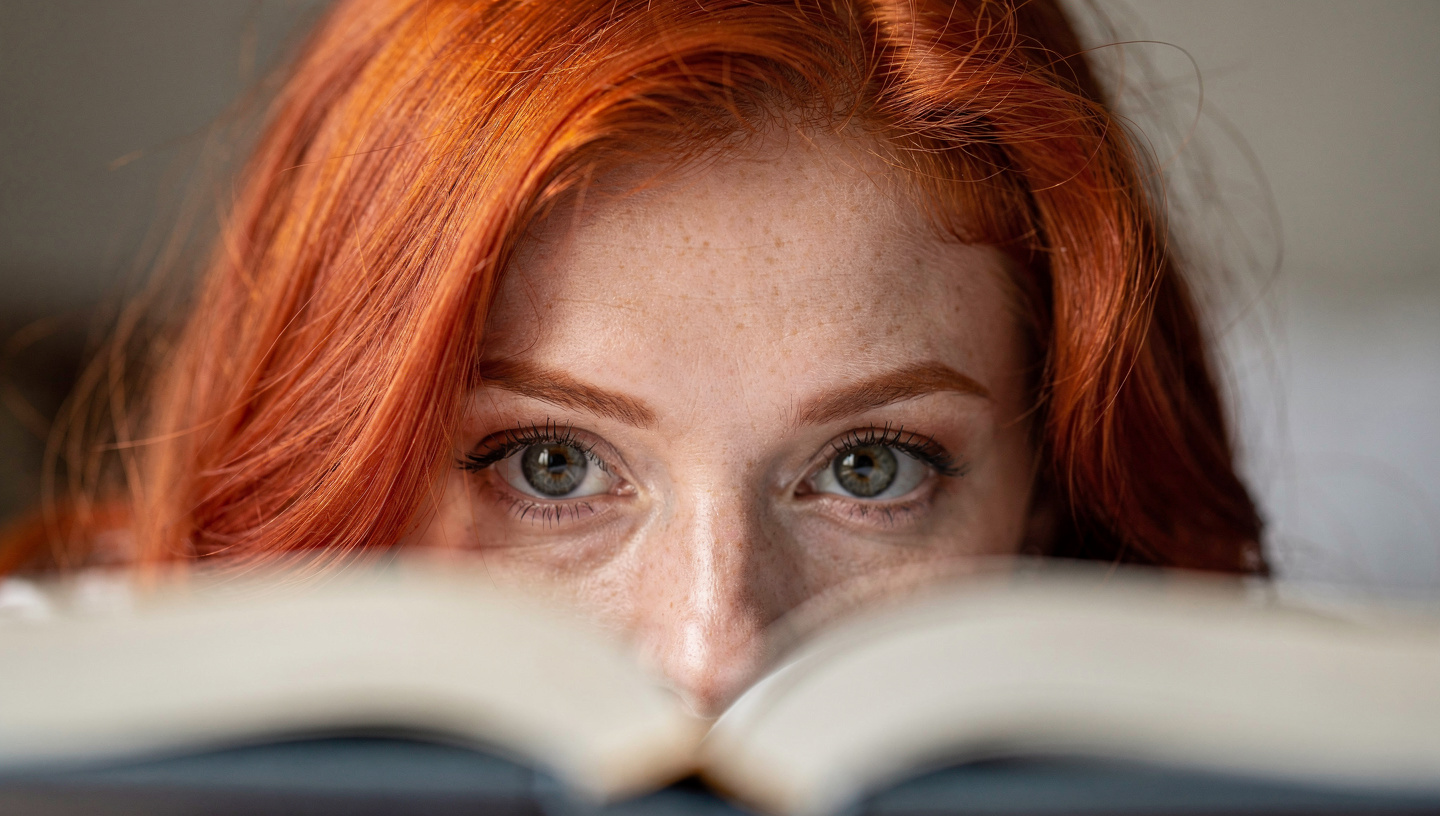 The Benefits of Reading Aloud - Red Head reading book