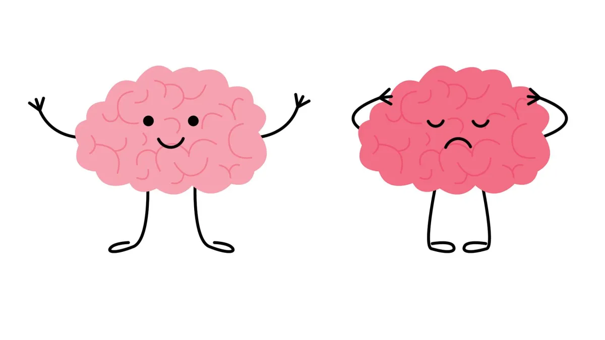 two brains graphic